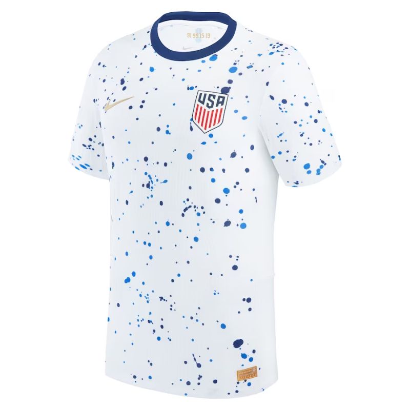 USMNT Shirt 2023 Home Custom Jersey - White