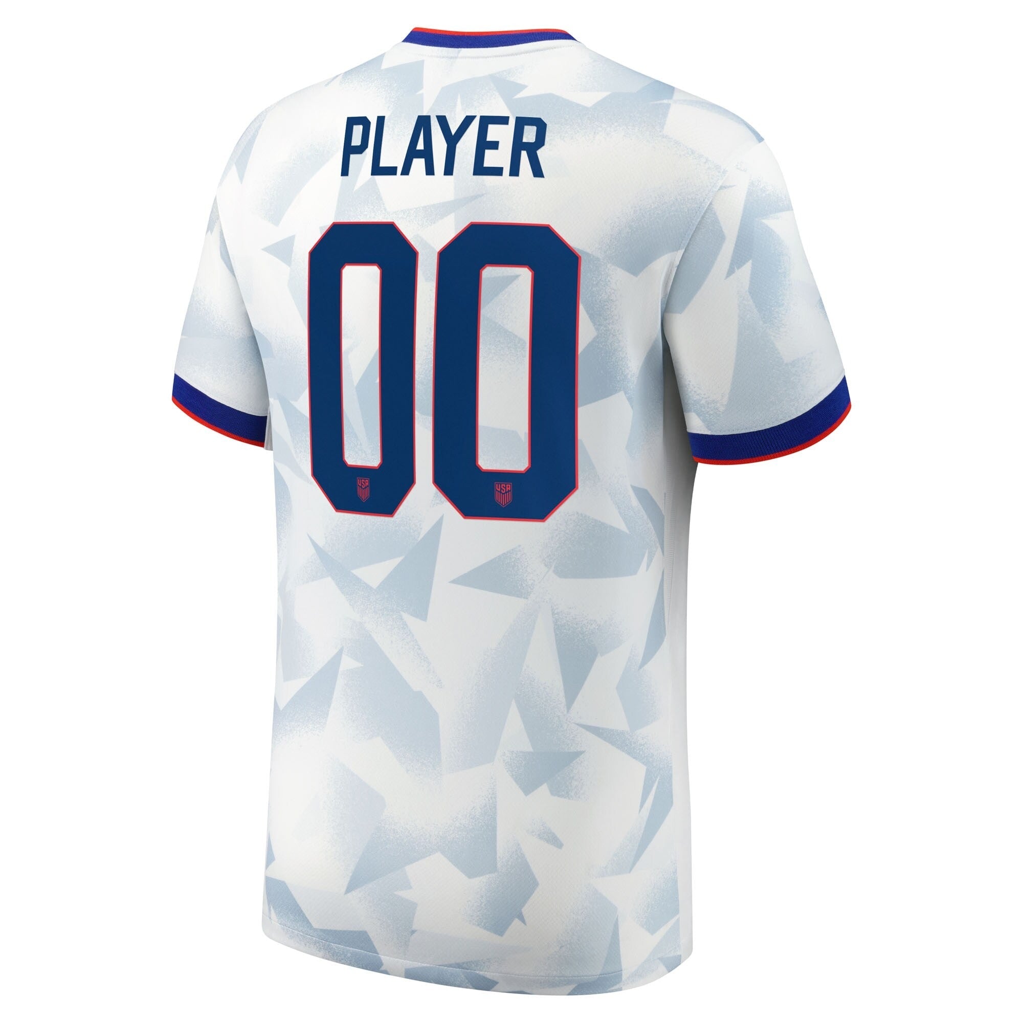 USWNT teams 2025 Home Pick-A-Player Custom Soccer Shirt - White