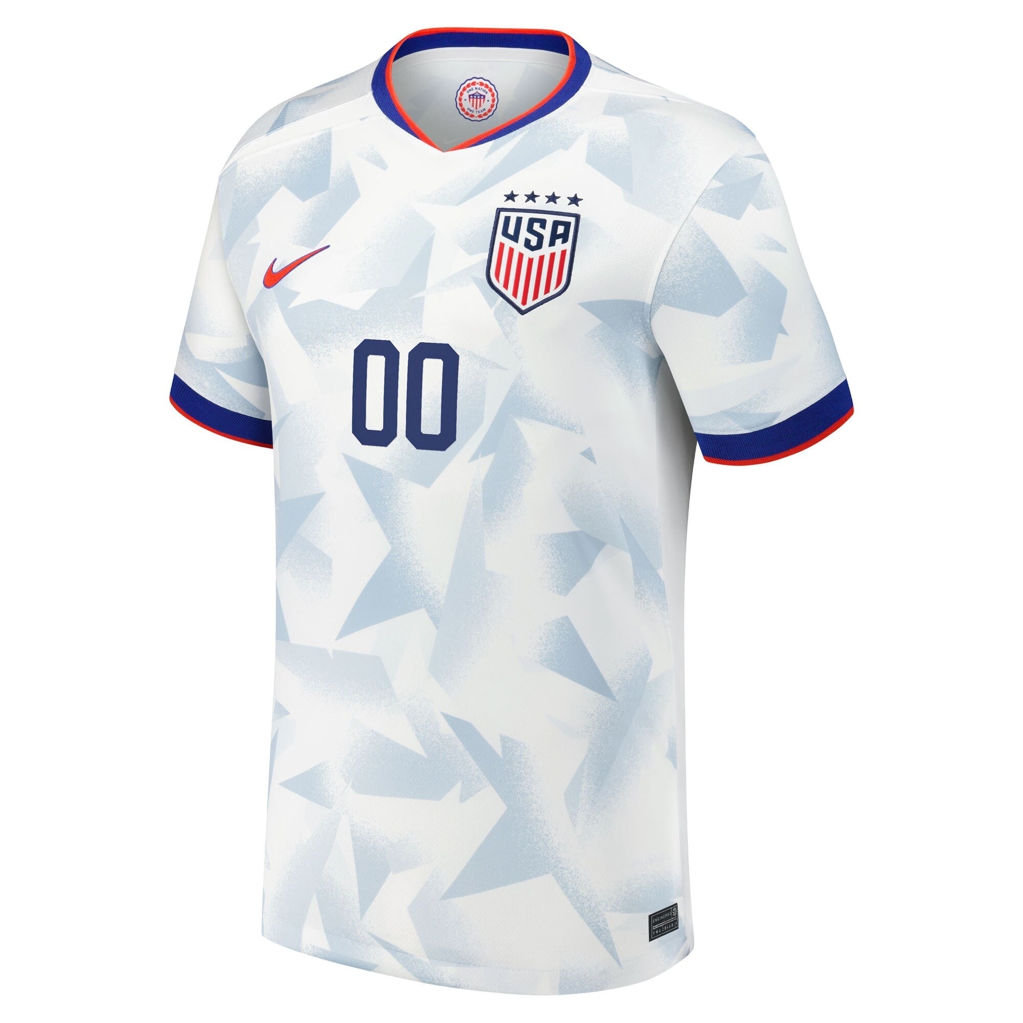 USWNT teams 2025 Home Pick-A-Player Custom Soccer Shirt - White