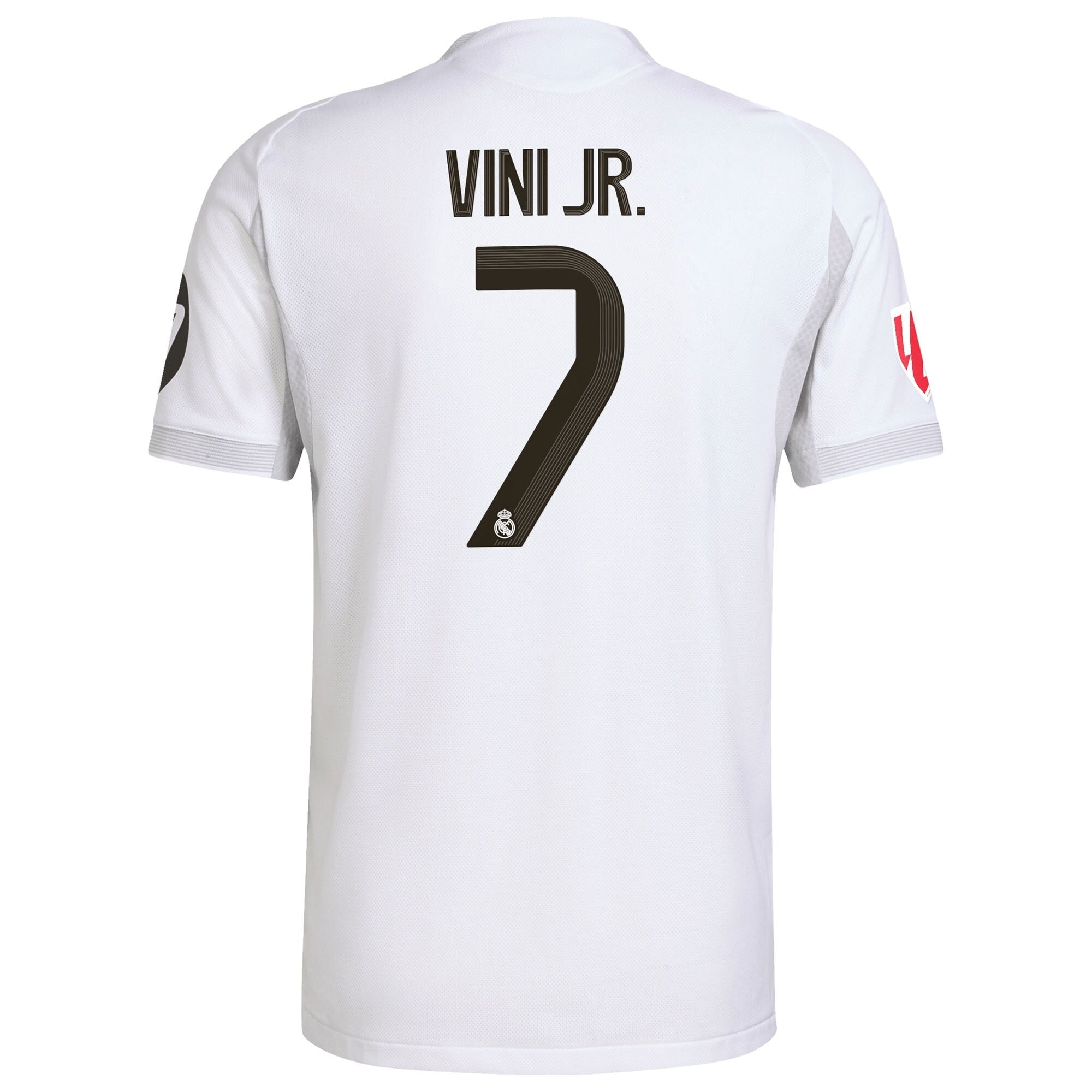 Vini Jr. Real Madrid adidas 2025/26 Home Authentic Soccer Shirt - White