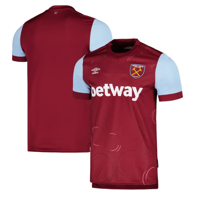 West Ham United 2023/24 Home Custom Jersey - Claret