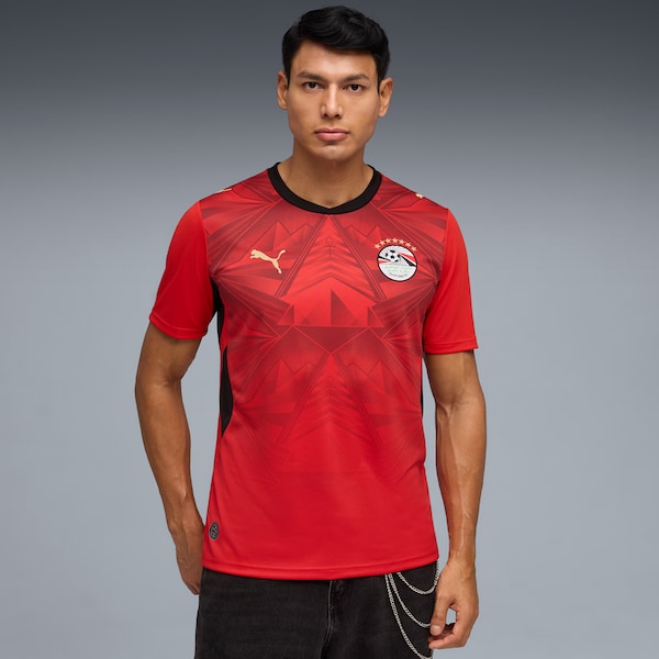 Soccer Intl Egypt National Team 2026 Home Replica Jersey Red