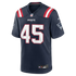 Quintayvious Hutchins New England Patriots Soccer Intl Team Game Jersey - Navy