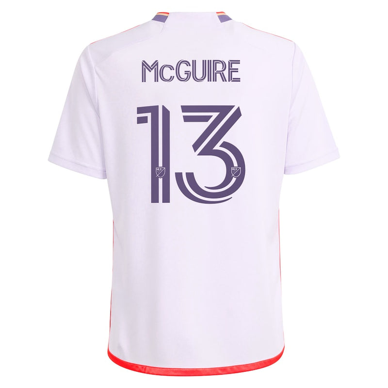 Duncan McGuire Orlando City SC   2024 Legacy Kit  Player Jersey – Purple