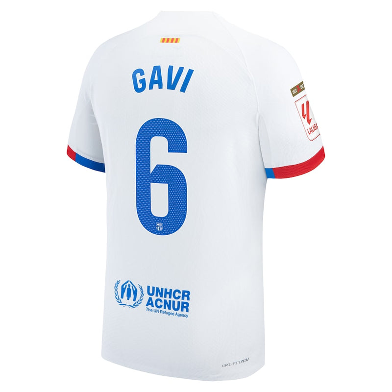 Gavi Barcelona  2023/24 Third Authentic Jersey - Aqua