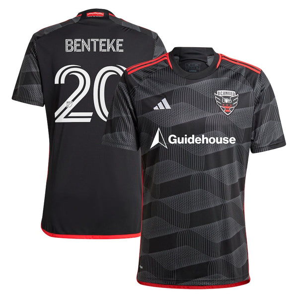 Christian Benteke D.C. United  2024 The Icon Kit  Player Jersey – Black