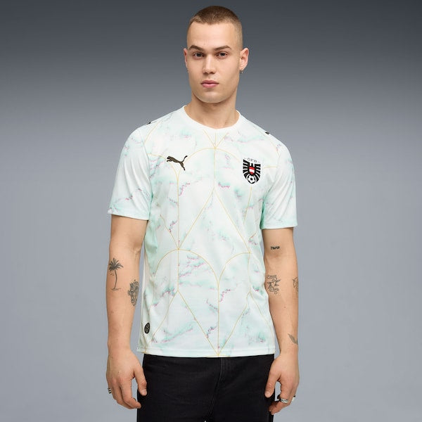 Soccer Intl Austria National Team 2026 Away Replica Jersey White