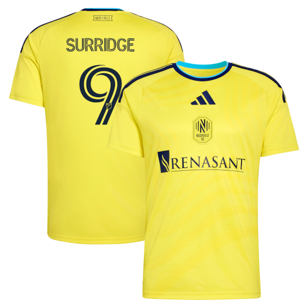 Soccer Intl Nashville SC 2026 The Reverb Kit Replica Custom Jersey Yellow