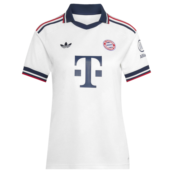 Bayern Munich Soccer Intl Women's 2026/27 Away Replica Jersey - White