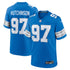 Soccer Intl Aidan Hutchinson Detroit Lions Game Jersey Blue