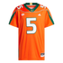 Andre Johnson Miami Hurricanes Soccer Intl Home It's Back Premier Jersey - Orange
