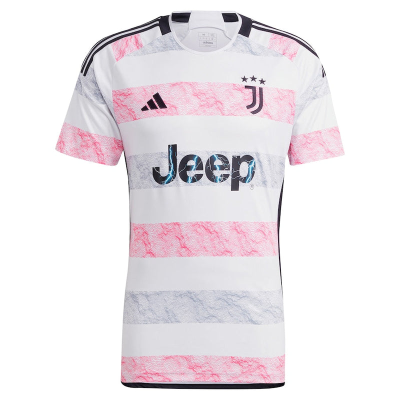 Federico Chiesa Juventus  2023/24 Away  Jersey - White