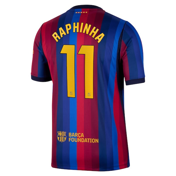 Soccer Intl Raphinha Barcelona 2026/27 Home Stadium Replica Jersey Red