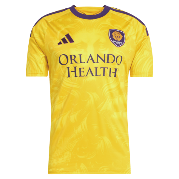 Daryl Dike Orlando City SC Soccer Intl 2026 Sunken Treasure Kit Secondary Replica Jersey - Yellow