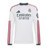 Real Madrid Soccer Intl 2026/27 Home Replica Custom Long Sleeve Jersey - White