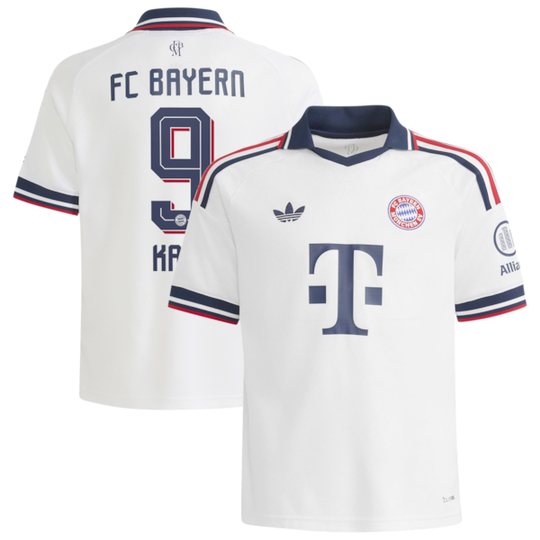 Harry Kane Bayern Munich Soccer Intl Youth 2026/27 Away Replica Jersey - White