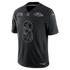 Lamar Jackson Baltimore Ravens Soccer Intl 2026 Salute to Service Stitched Limited Jersey - Black