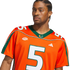 Andre Johnson Miami Hurricanes Soccer Intl Home It's Back Premier Jersey - Orange