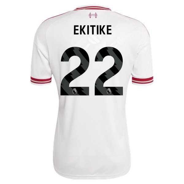 Hugo Ekitike Liverpool Soccer Intl 2026/27 Away Replica Jersey - White