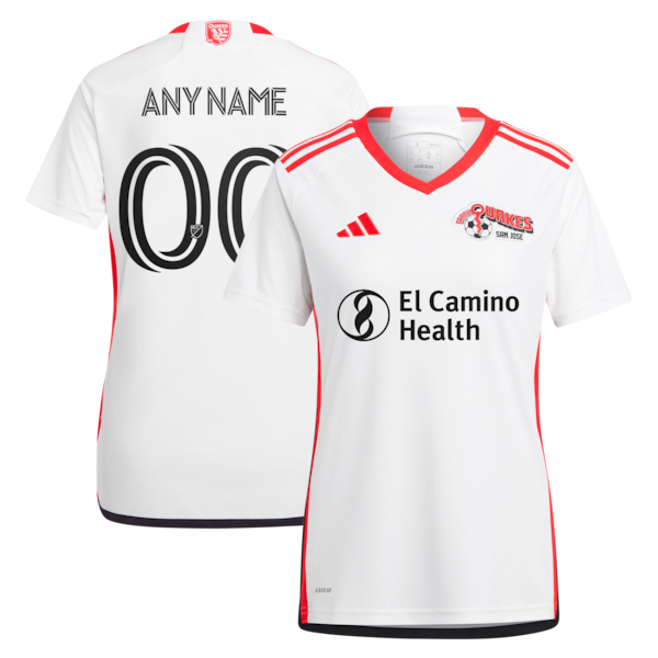Soccer Intl San Jose Earthquakes Women's 2025 The 50 Kit Replica Custom Jersey White