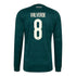 Federico Valverde Real Madrid Soccer Intl 2026/27 Away Replica Long Sleeve Jersey - Green