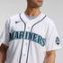 Seattle Mariners Soccer Intl 50th Anniversary Patch Home Authentic Jersey - White