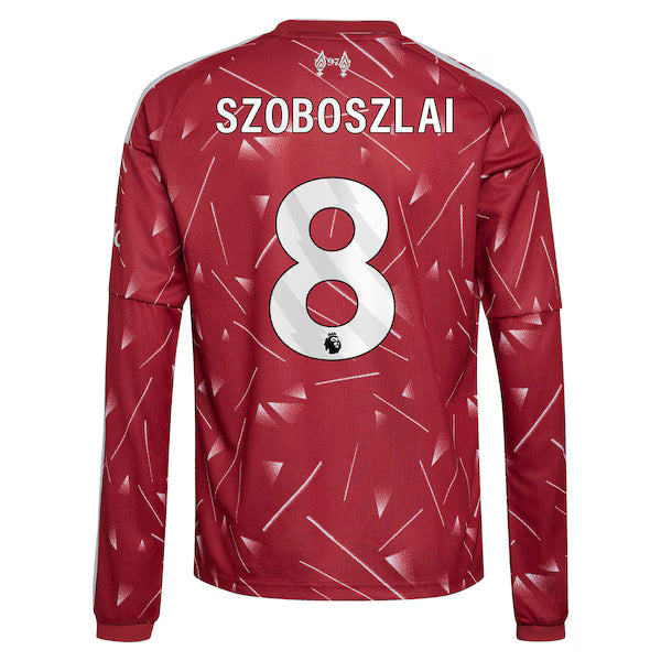 Soccer Intl Liverpool 2026/27 Home Replica Custom Long Sleeve Jersey Red