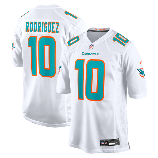 Jacob Rodriguez Miami Dolphins Soccer Intl Game Jersey - White