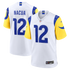 Soccer Intl Puka Nacua Los Angeles Rams Game Jersey White