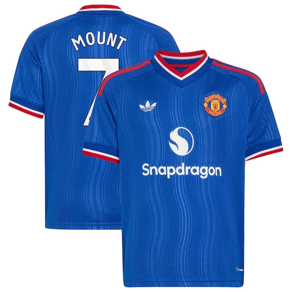 Mason Mount Manchester United Soccer Intl Youth 2026/27 Away Replica Jersey - Royal