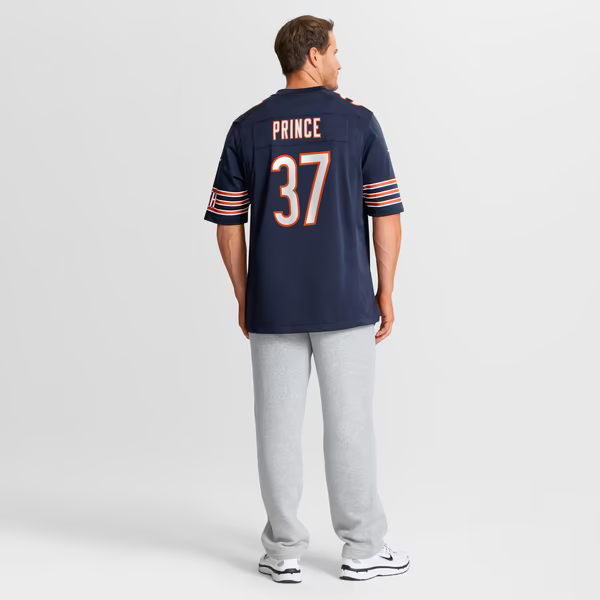 Deantre Prince Chicago Bears Soccer Intl Team Game Jersey - Navy