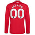 Soccer Intl Manchester United 2026/27 Home Replica Long Sleeve Custom Jersey Red