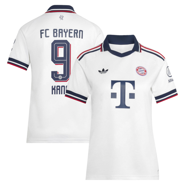 Harry Kane Bayern Munich Soccer Intl Women's 2026/27 Away Replica Jersey - White