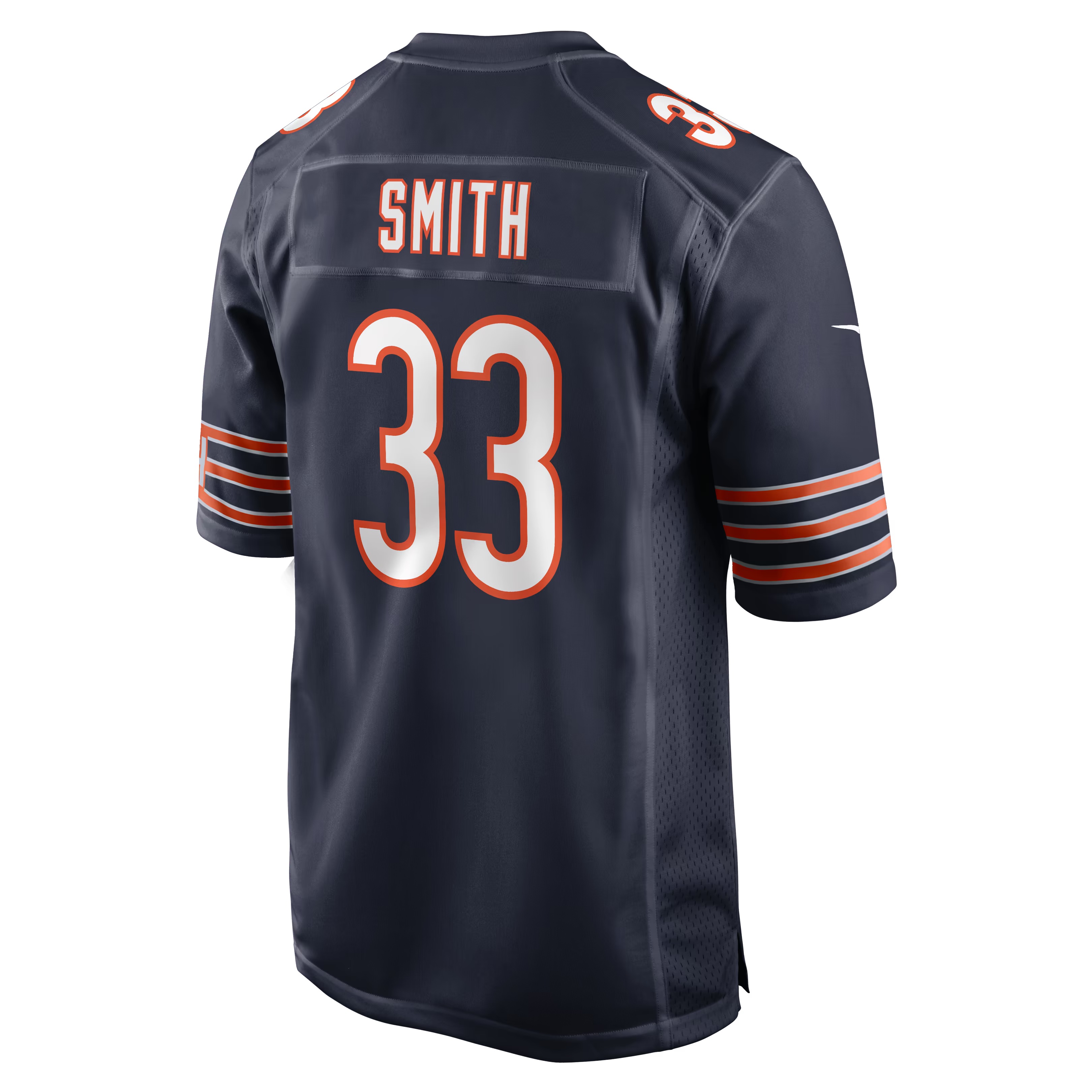 Keidron Smith Chicago Bears Soccer Intl Team Game Jersey - Navy