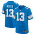 Jackson Meeks Detroit Lions Soccer Intl Team Game Jersey - Blue