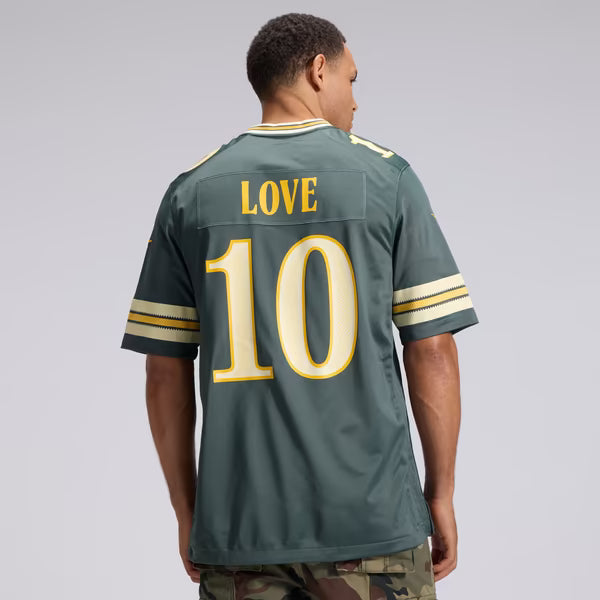 Soccer Intl Love Green Bay Packers Soccer Intl 2026 Rivalries Collection Game Jersey - Green