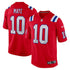 Soccer Intl Drake Maye New England Patriots Game Jersey Red