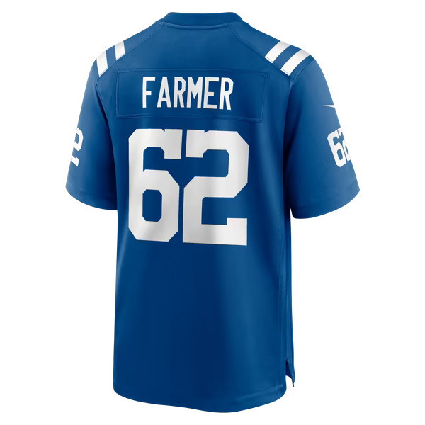 Jalen Farmer Indianapolis Colts Soccer Intl Team Game Jersey - Royal