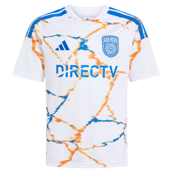 Soccer Intl San Diego FC Youth 2026 Unprecedented Unity Kit Replica Custom Jersey White