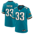 Bhayshul Tuten Jacksonville Jaguars Soccer Intl Alternate 2 Game Jersey - Teal