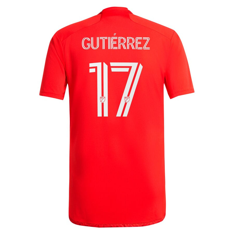 Brian Gutiérrez Chicago Fire  2024 Return To Red  Player Jersey – Red