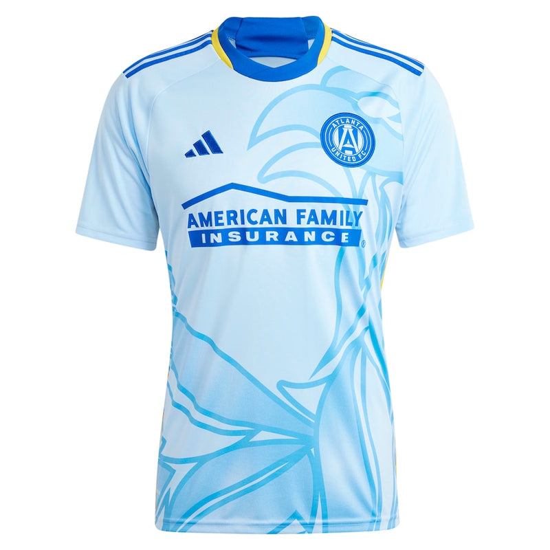 Atlanta United FC  2024 The Resurgens Kit  Custom Jersey - Light Blue