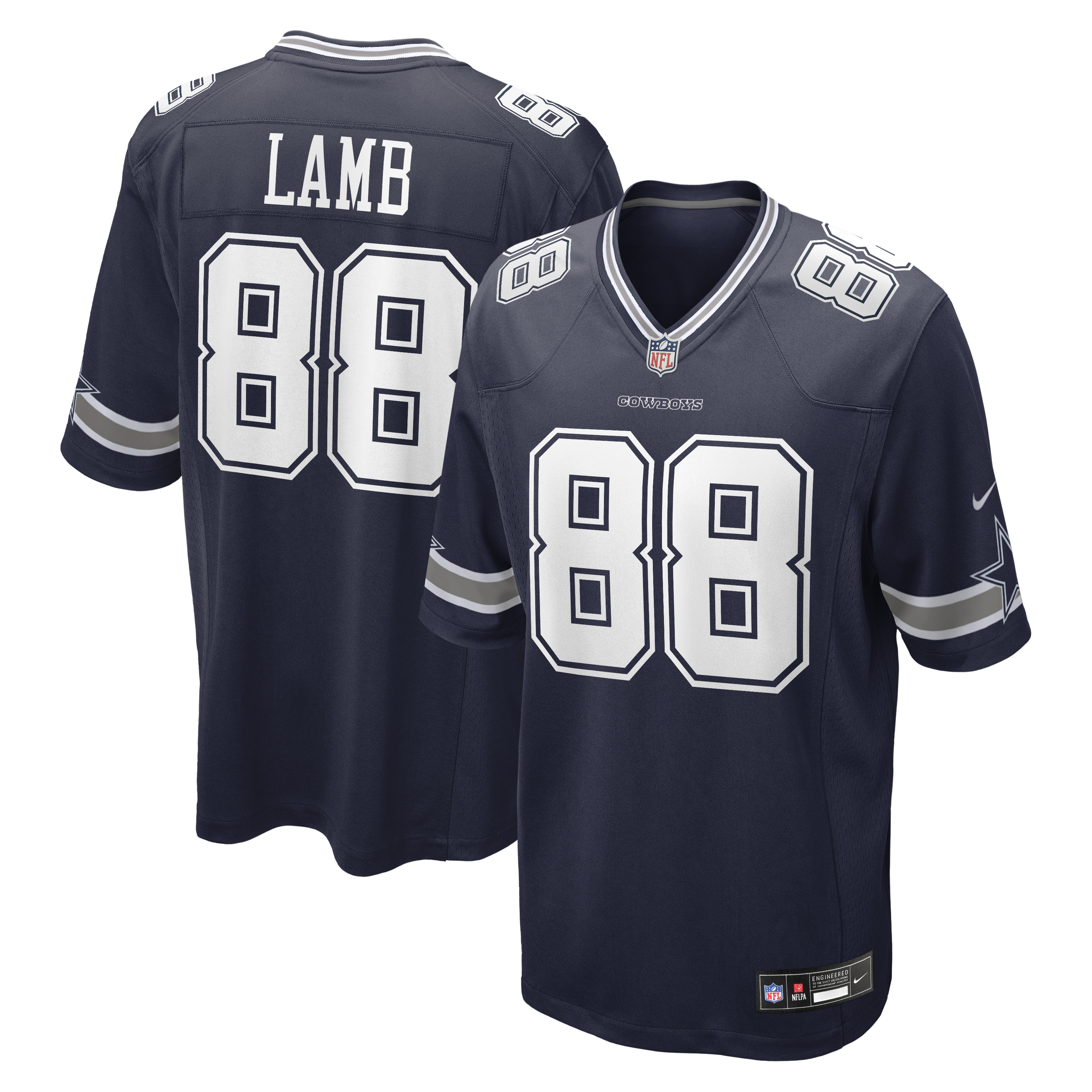 Soccer Intl CeeDee Lamb Dallas Cowboys Alternate Game Team Jersey Navy