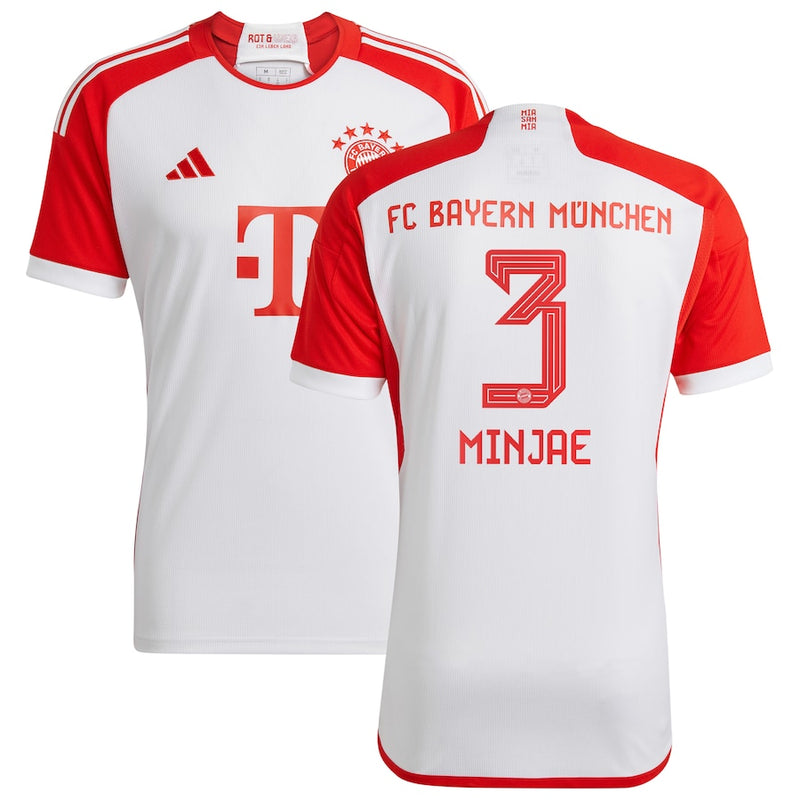 Kim Min-jae Bayern Munich  2023/24 Home Jersey - White