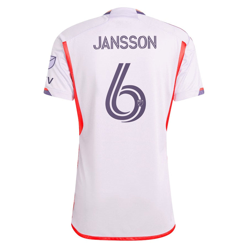 Robin Jansson Orlando City SC  2024 Legacy Kit Authentic Player Jersey – Purple