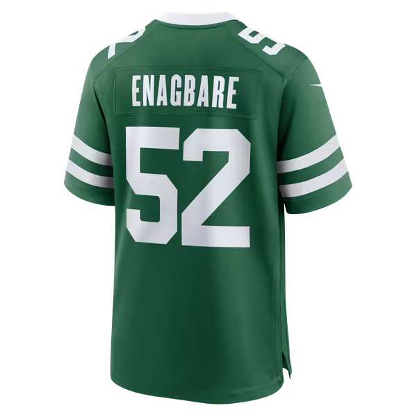 Kingsley Enagbare New York Jets Soccer Intl Team Game Jersey - Legacy Green