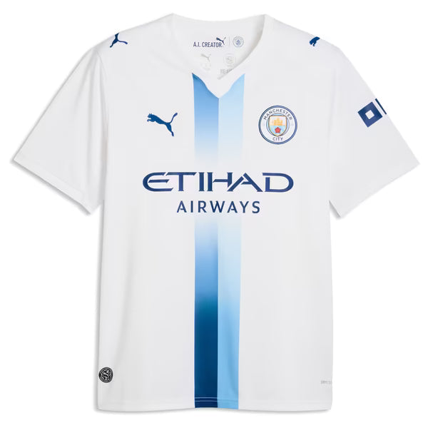 Manchester City Soccer Intl 2026/27 Third Replica Custom Jersey - White