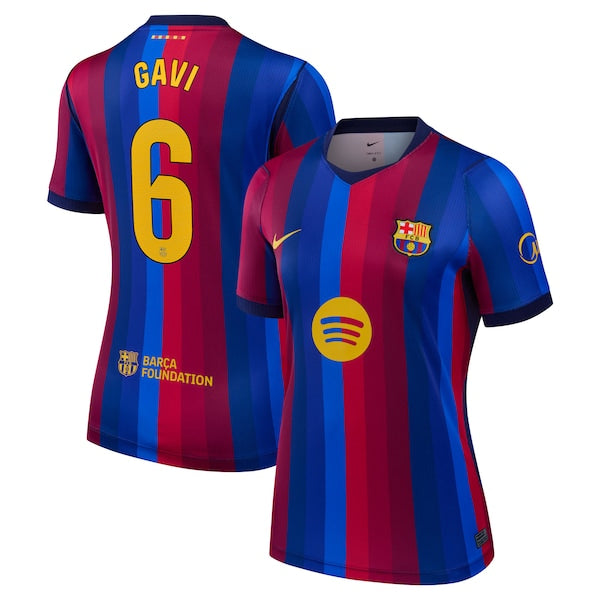Soccer Intl Gavi Barcelona 2026/27 Home Stadium Replica Jersey Red
