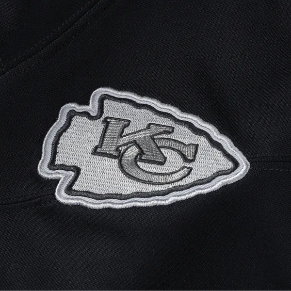 Patrick Mahomes Kansas City Chiefs Soccer Intl 2026 Salute to Service Stitched Limited Jersey - Black