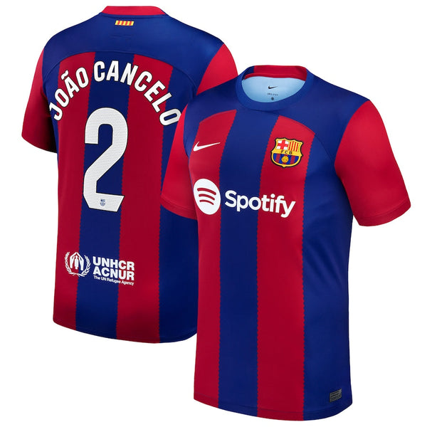 Joao Cancelo Barcelona  2023/24 Home Stadium Player Jersey - Royal